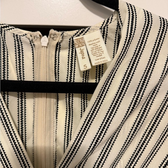 Japna Black and White Jumpsuit StripedDesign - Picture 3 of 5